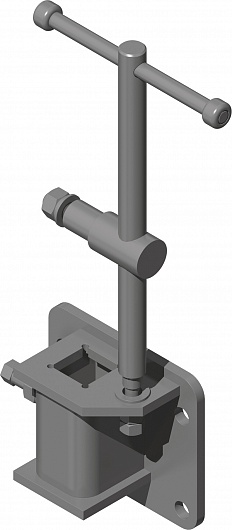 Фото Мех-м подъема ПЛН-8 задний в сборе БЕЗ КОЛЕСА (ЗАО РЗЗ г.Рубцовск)