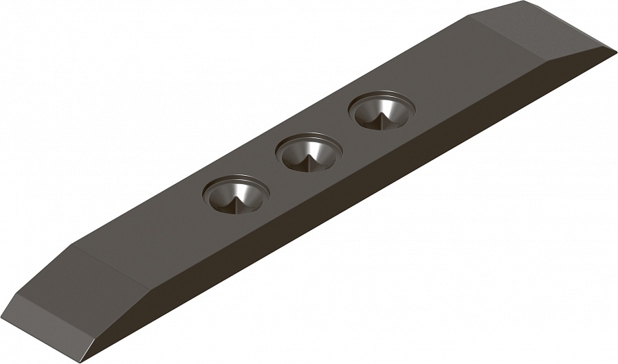 Долото плуга чизельного ПЧ-2,5, ПЧ-4 под срезной болт (АО РЗЗ г.Рубцовск) — РЗЗ плуг чизельный