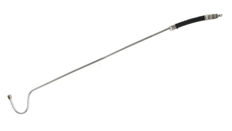 Трубка манометра МТЗ масла/воздуха УНИВЕРСАЛЬНАЯ (мет. оплетка) (Master Part) — Мастер Парт